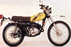  KAWASAKI KE 125 124 1975 - 1982